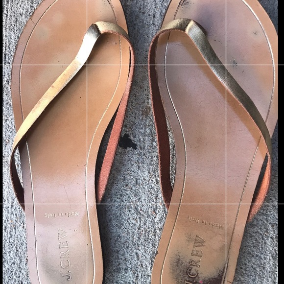 J.Crew Metallic Sandals - Picture 3 of 4